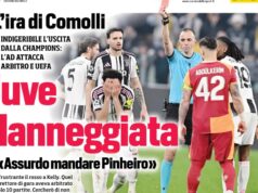 Jornais de hoje – Comolli furioso com os árbitros, Atalanta orgulho da Itália