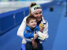 Francesca Lollobrigida deu à Itália o ouro olímpico de inverno e o melhor momento do dia