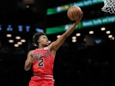 NBA multa Bulls G Collin Sexton em US$ 35 mil por entupimento do aro após perder lance livre