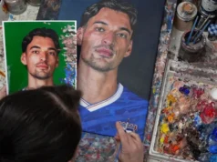 ‘Estou surpreso que os fãs de Ipswich tenham minhas obras de arte’