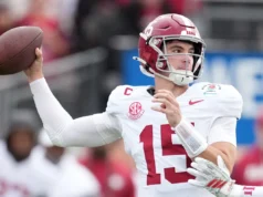 Alabama QB Ty Simpson está empatado com o Arizona Cardinals por Daniel Jeremiah