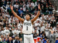 MSU poderia essencialmente garantir um dos 3 primeiros colocados no Big Ten Tournament com uma vitória sobre Indiana