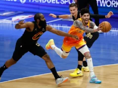 Donovan Mitchell marca 32 pontos na vitória dos Cavaliers sobre o Hornets por 118-113 pela 7ª vitória consecutiva