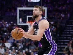 Domantas Sabonis, do Kings, teria sido submetido a uma cirurgia no final da temporada para reparar um menisco rompido no joelho esquerdo.