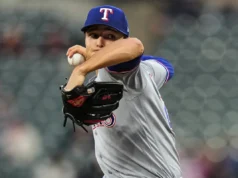 Leiter e Berger lideram o Rangers na vitória por 5 a 2 sobre os Orioles