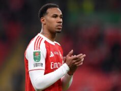 O Arsenal sofre um susto de lesão depois que Gabriel foi deixado de fora da seleção brasileira, sendo a sexta ausência internacional do clube