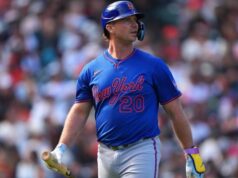 A ideia comercial do New York Mets envia Mark Vientos e mais por um rebatedor de US $ 60 milhões para substituir Pete Alonso