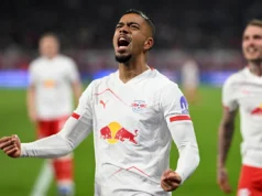 Gruda e Baumgartner marcam duas vezes pelo Leipzig Hammers Hoffenheim