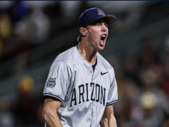 Wayne Krumkowski estabelece recorde de carreira em eliminações enquanto Arizona exclui Fresno State