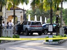 Tragédia de acidente de carro na entrada do ‘Bunker do Bilionário’, onde os ricos e famosos vivem em um paraíso ensolarado