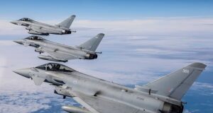 RAF Typhoon derruba drone iraniano ‘rumando para o Catar’