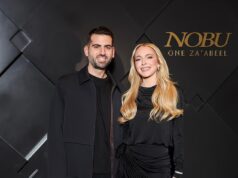 Lindsay Lohan está segura em Dubai com a esposa Badr Shamas e o filho Louis em meio a contínuos ataques de retaliação iraniana