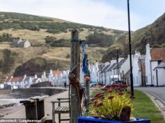 Aldeia costeira da Escócia com incríveis vistas costeiras – e apenas um caminho para casa