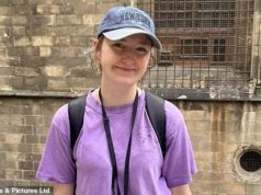 Um motorista que bebeu 10 litros de cerveja e abriu fogo em uma festa de aniversário antes de ultrapassar o sinal vermelho, matando um estudante universitário de 22 anos, foi preso.