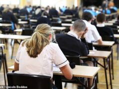 O trabalho ‘infernal para emburrecer’ as escolas mantiveram-se ‘fáceis’ por mais quatro anos após os testes de matemática e ciências