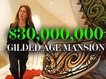 Uma vez infestado de ratos, olhe dentro das mansões da Era Dourada espremidas entre os arranha-céus de Nova York