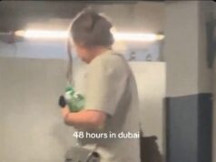 Cinco dias de caos em Dubai: de turistas ‘despojados de suas bolsas Hermès e Chanel’ a influenciadores ‘aterrorizados’ correndo para abrigos para elogiar misteriosamente as capacidades de defesa aérea dos Emirados Árabes Unidos