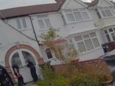 A polícia prende um lojista romeno que ajudou a roubar mercadorias no valor de £ 200.000 da Tesco – antes de dizer a um policial que ‘ele não fala inglês’