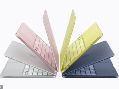 Prove o arco-íris! A Apple lançou um novo MacBook com orçamento de £ 599 voltado para estudantes – e vem em uma variedade de cores impressionantes.
