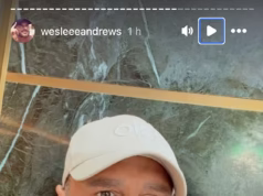 O marido de Katie Price, Lee Andrews, foi instruído a ‘procurar abrigo imediato’ em Dubai enquanto filma o momento em que as sirenes de alarme soam sobre uma ameaça de míssil