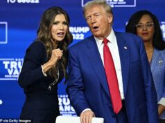 REVELADO: A fúria total de Trump por ‘P *** ed’ Christy Noem … Sua crise secreta fala com ela e rumores de namorados … E a verdadeira traição que finalmente quebrou a donzela do gelo Susie Wiles