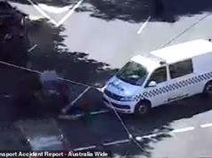 Denunciante da NAB fala na frente de colegas depois que trabalhador cai do 14º andar em Docklands