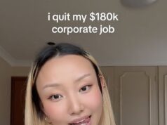 A jovem australiana resiste à grande tendência da Geração Z ao revelar o simples motivo pelo qual deixou seu emprego corporativo de US $ 180.000
