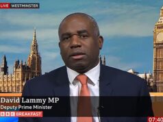 David Lammy diz que os ataques do Reino Unido a instalações de mísseis iranianos seriam legais (pois ele afirma erroneamente que Chipre é membro da OTAN)