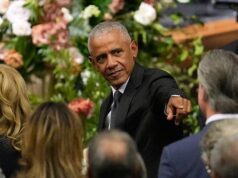 O gesto não tão sutil de Obama para 2028 gera agitação no funeral repleto de estrelas do herói democrata Jesse Jackson