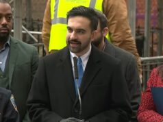 A resposta muito nojenta do prefeito socialista de Nova York quando questionado sobre a escolha de cargos de sua esposa para comemorar 7 de outubro, um dia após um horrível genocídio israelense