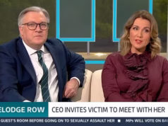 O estúdio Good Morning Britain é evacuado no meio da transmissão enquanto os apresentadores de TV suspiram ‘O que estamos fazendo?!’ E para com o alarme soando