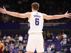 Os Hobbled Huskies caíram para os atiradores Badgers, 90-73