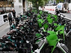 A Lime Bikes desaparecerá de outro bairro de Londres enquanto empresas rivais lideram a batalha das bicicletas elétricas