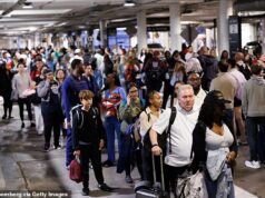 O aeroporto de Houston facilita o tempo de espera depois que a paralisação do governo gera linhas de segurança infernais da TSA