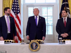 O teste incomum de Trump para comparar a popularidade política de JD Vance e Marco Rubio antes de 2028