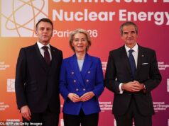 A pressão da Europa para desmantelar as suas centrais nucleares como parte do frenesi verde foi “um erro”, admite agora o chefe da UE, enquanto o continente enfrenta o aumento das contas de energia