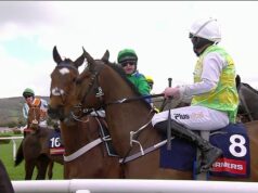 Jóquei no centro de Cheltenham brigou acusa rival de ‘abuso racial’ depois que câmeras de TV capturaram um discurso desbocado em uma briga furiosa