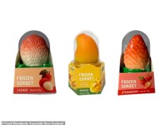 O popular sorvete foi retirado das prateleiras dos supermercados por temor de que pudesse causar uma reação alérgica