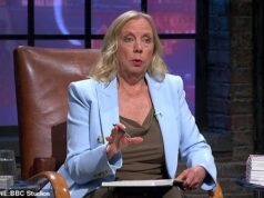 A estrela de Dragons ‘Den, Deborah Maiden, foi acusada de compartilhar ‘teorias de conspiração anti-semitas’, criticando Israel e rotulando Donald Trump de ‘pervertido’.