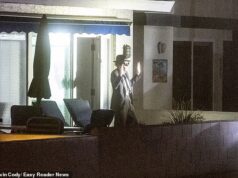 Mulher transexual vestida como Blues Brothers assassinou o desenvolvedor bilionário, 92, em sua deslumbrante casa à beira-mar, disse a polícia