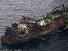 Petroleiro russo à deriva no Mediterrâneo pode causar ‘desastre ambiental sem precedentes’ após ataque ucraniano