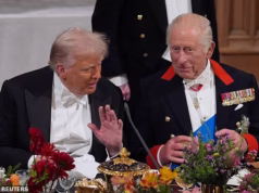 King receberia uma demonstração do “poder militar americano” se fosse aos EUA “porque as autoridades não achavam que poderiam igualar a concorrência britânica”