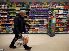 ‘Encolhimento’ do ovo de Páscoa revelado: os compradores enfrentam aumento de 44% no preço por grama à medida que o chocolate encolhe e os preços aumentam