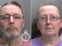 Um casal que deixou sua filha adulta morrer de fome foi preso por oito anos