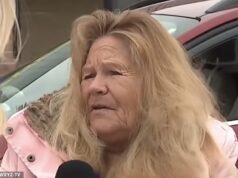 Comovente depois que uma menina de cinco dias foi morta pelo cachorro de estimação da família