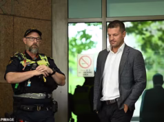 O ex-marido do Miss Universo Austrália ‘voltou dos mortos’ para comparecer ao tribunal sob acusações de fraude massiva – depois de temer por sua vida quando desapareceu no meio do julgamento