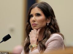 Christy Noem e o suposto namorado Corey Lewandowski enfrentam investigação criminal enquanto anúncio de US$ 220 milhões desencadeia investigação ‘extensa’ sobre negócios ‘duvidosos’