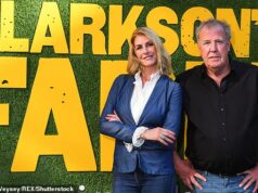 Jeremy Clarkson compartilha com os fãs a dolorosa lesão que sofreu na Diddley Squat Farm – antes que sua namorada Lisa Hogan reagisse com advertência