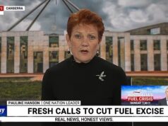 Pauline Hanson afirma que o ABC foi cancelado depois que milhares de funcionários pediram demissão por causa de salários e carga de trabalho.