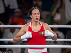 JK Rowling declarou vitória para as mulheres depois que as Olimpíadas proibiram atletas trans de eventos femininos – e diz que ainda está esperando que Imane Khalifa a processe por cyberbullying